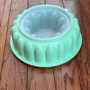 Vintage Mint Green Silicone Gelatin and Dessert Mold
